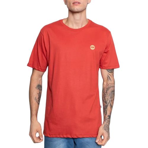 Camiseta Masculina HD Basic Logo VERMELHO-H0196- -1-
